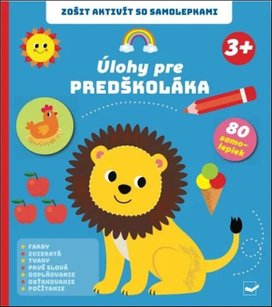 Zošit aktivít so samolepkami Úlohy pre predškoláka 3+