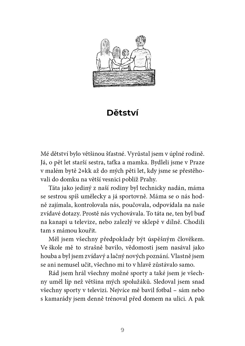 Smutný šašek, který se rozhodl nebýt smutný