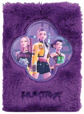 K-pop Demon Hunters blok plyšový A5 Huntrix