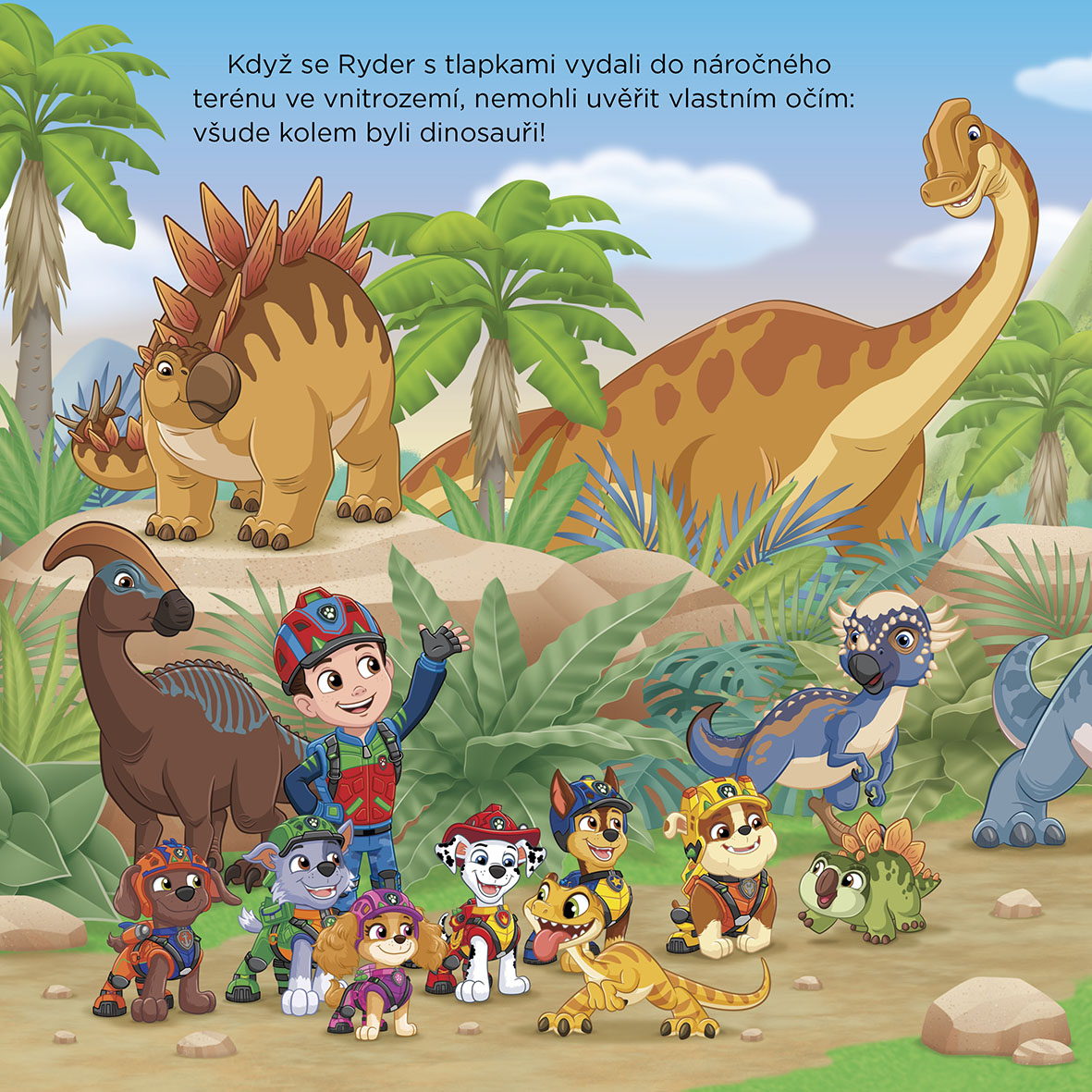 Tlapková patrola - Dinosauří film - Velké dinosauří dobrodružství