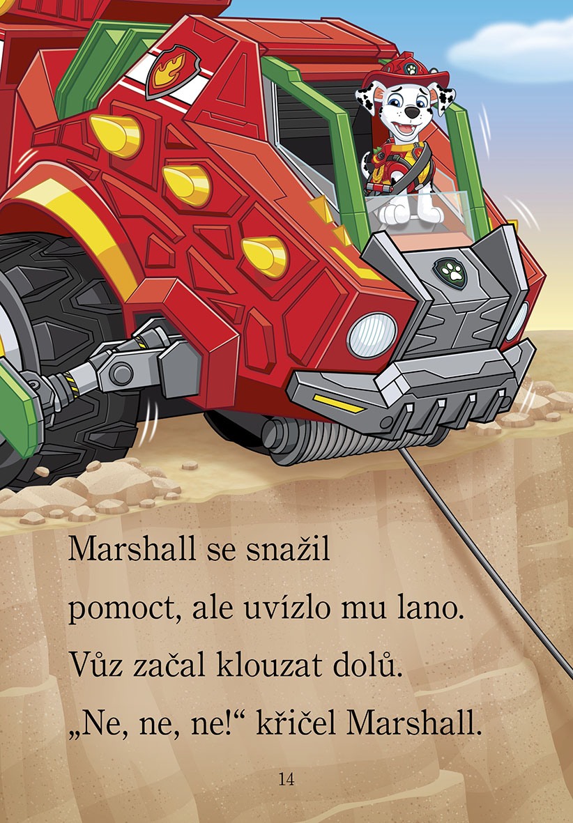 Tlapková patrola - Dinosauří film - Začínáme číst - Ostrov dinosaurů