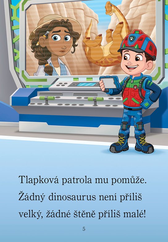 Tlapková patrola - Dinosauří film - Začínáme číst - Ostrov dinosaurů