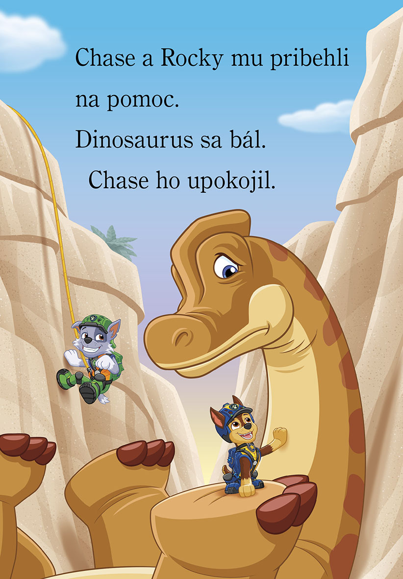 Labková patrola - Dinosaurí film - Začíname čítať