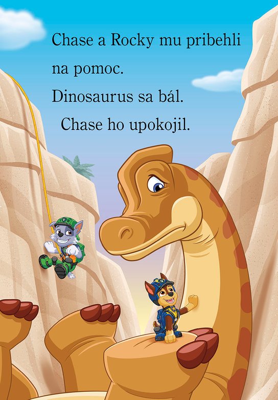 Labková patrola - Dinosaurí film - Začíname čítať