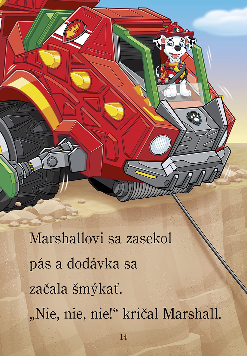 Labková patrola - Dinosaurí film - Začíname čítať
