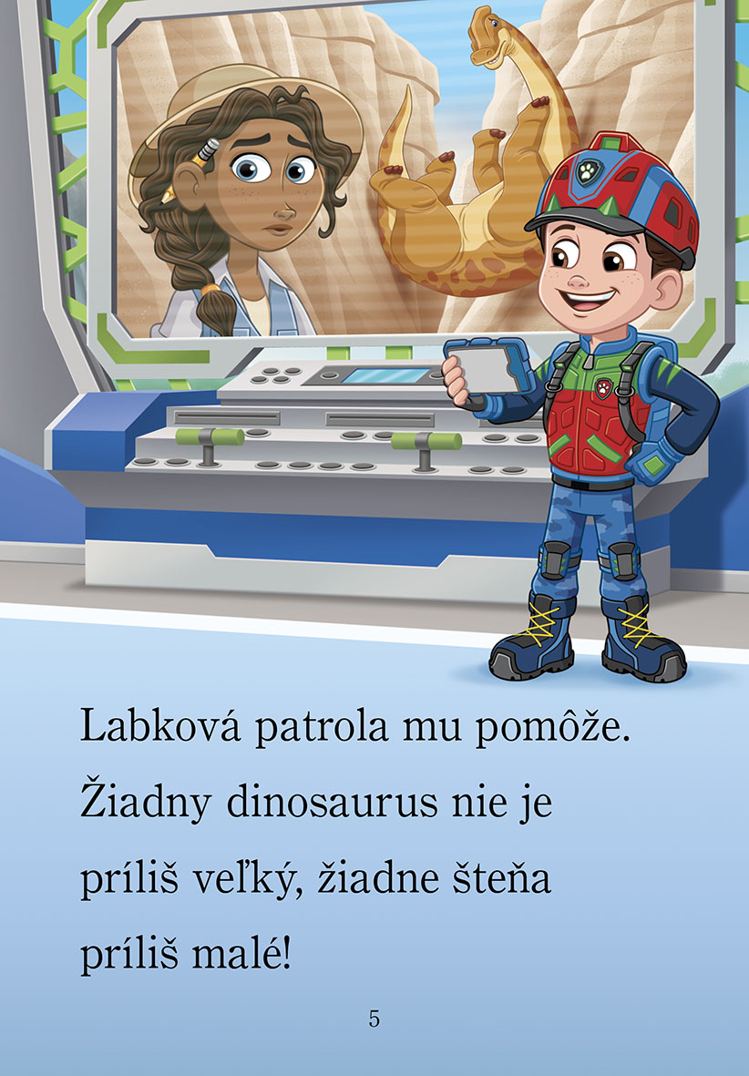 Labková patrola - Dinosaurí film - Začíname čítať
