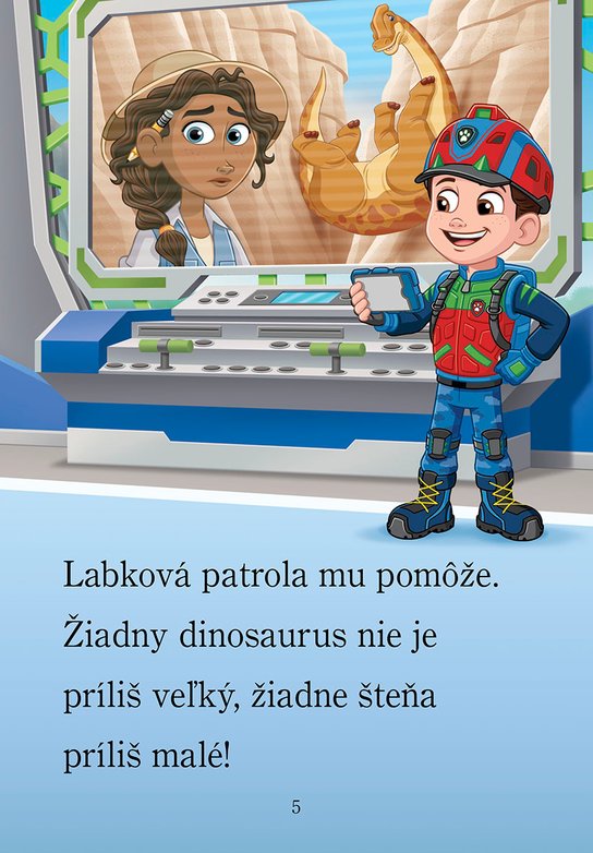 Labková patrola - Dinosaurí film - Začíname čítať