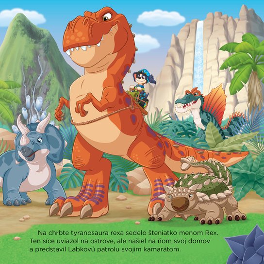 Labková patrola - Dinosaurí film - Rozprávka k filmu 
