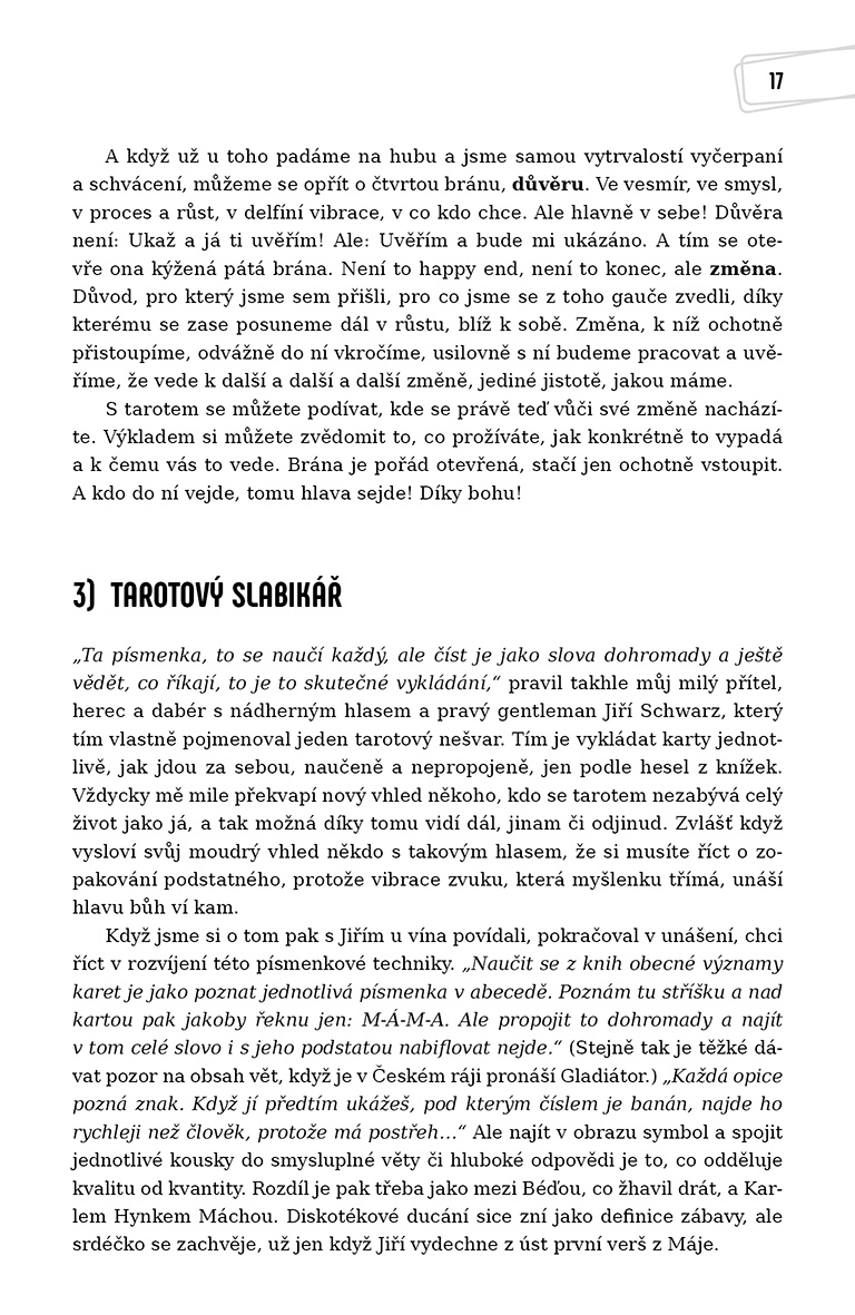 Čas na tarot 3