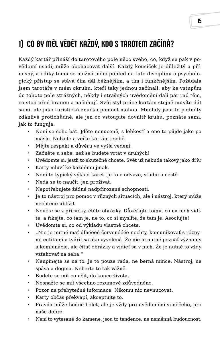 Čas na tarot 3