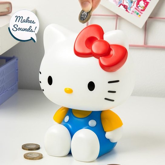 Hello Kitty 3D kasička se zvukem