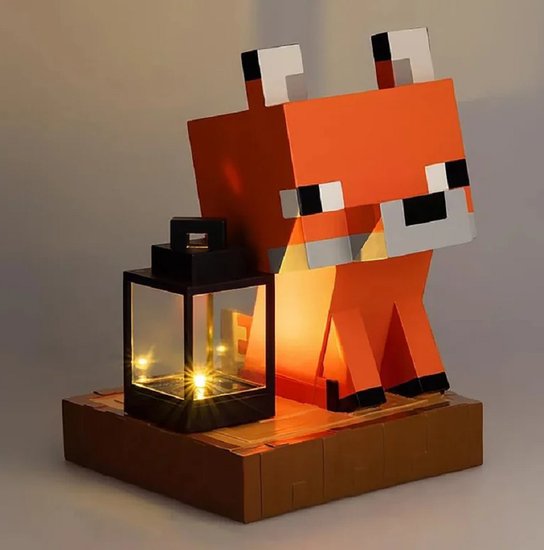 Minecraft LunaGlo solární světlo Liška